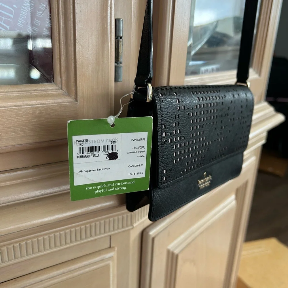Kate Spade NWT Black Crossbody Bag